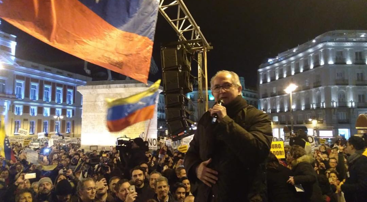 Discurso de Ledezma en Plaza Mayor de Madrid